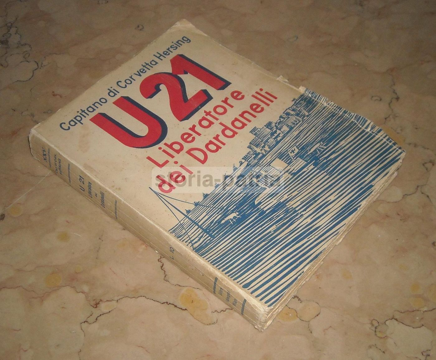 Hersing U.21 Liberatore Dei Dardanelli 1933 Guerra Sottomarina