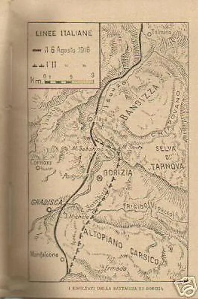 Sui Campi di Battaglia del Medio e Basso Isonzo Cti 1928