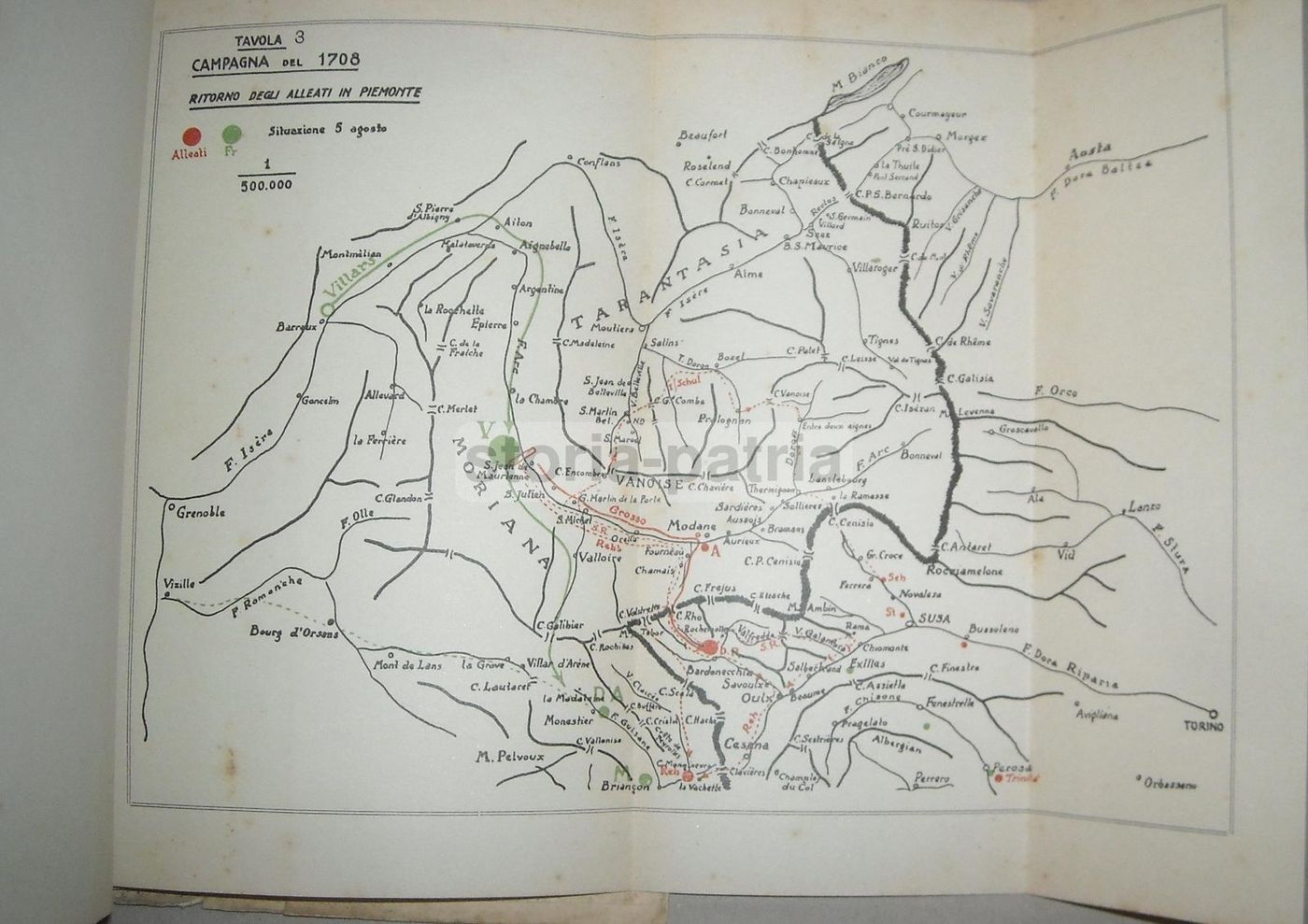 Vittorio Amedeo II E La Campagna Del 1708 Per La Conquista Del Confine Alpino