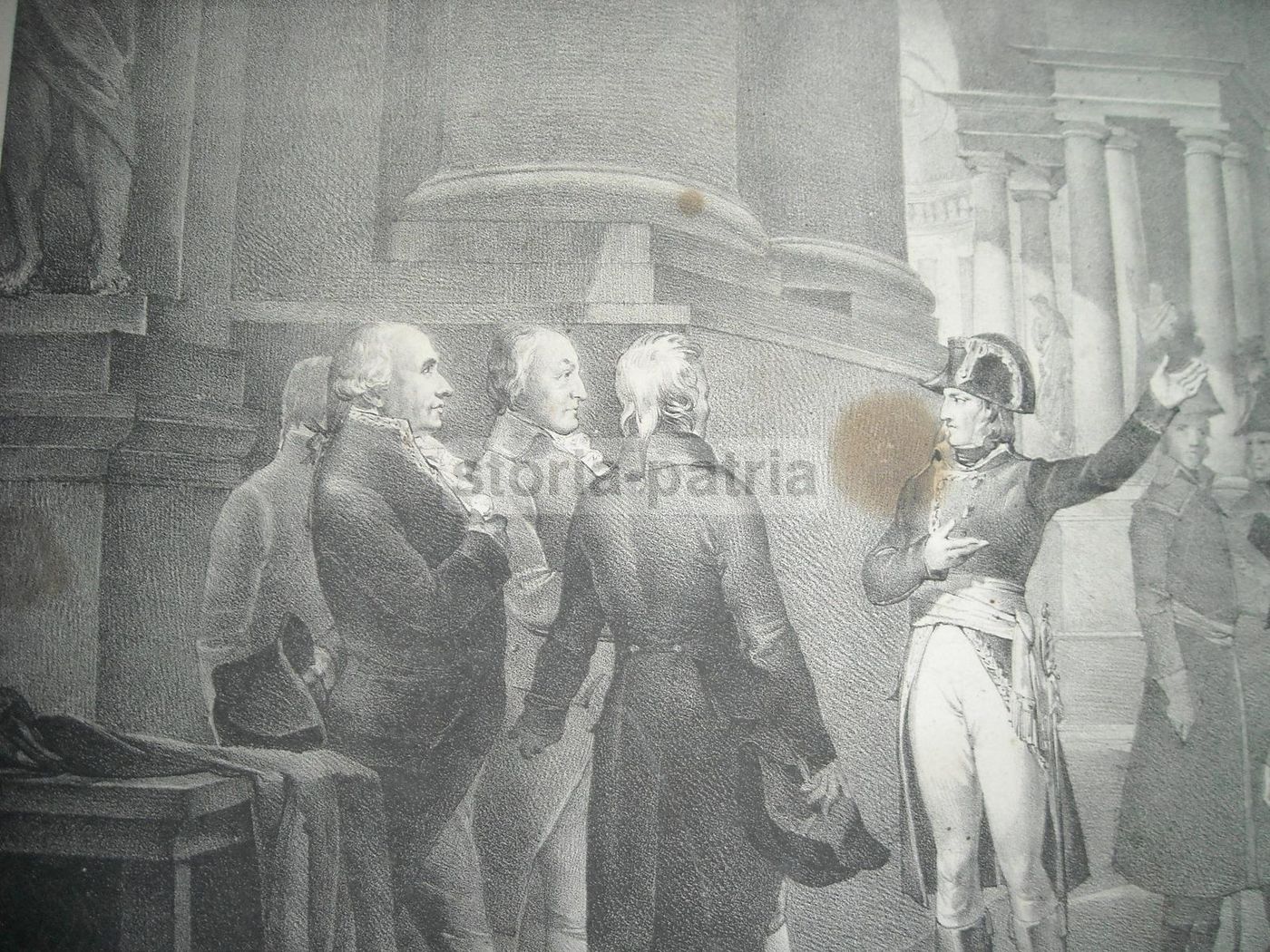 Audience Donnée Aux Savans: Napoleone Bonaparte Riceve Gli Scienziati