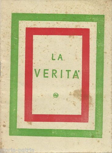 La Verità: Propaganda Monarchica Savoia, Radio Bari, Anni '40, Salento