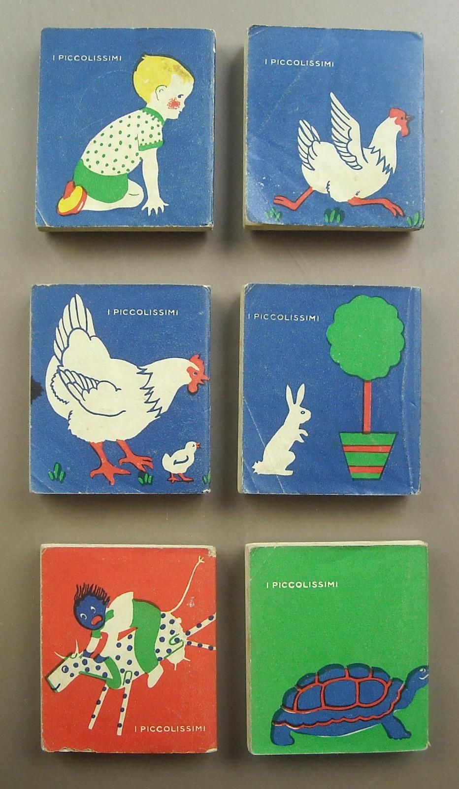 Alfabeto Illustrato Mini Libro Salani 1937 Firenze Per Bambini
