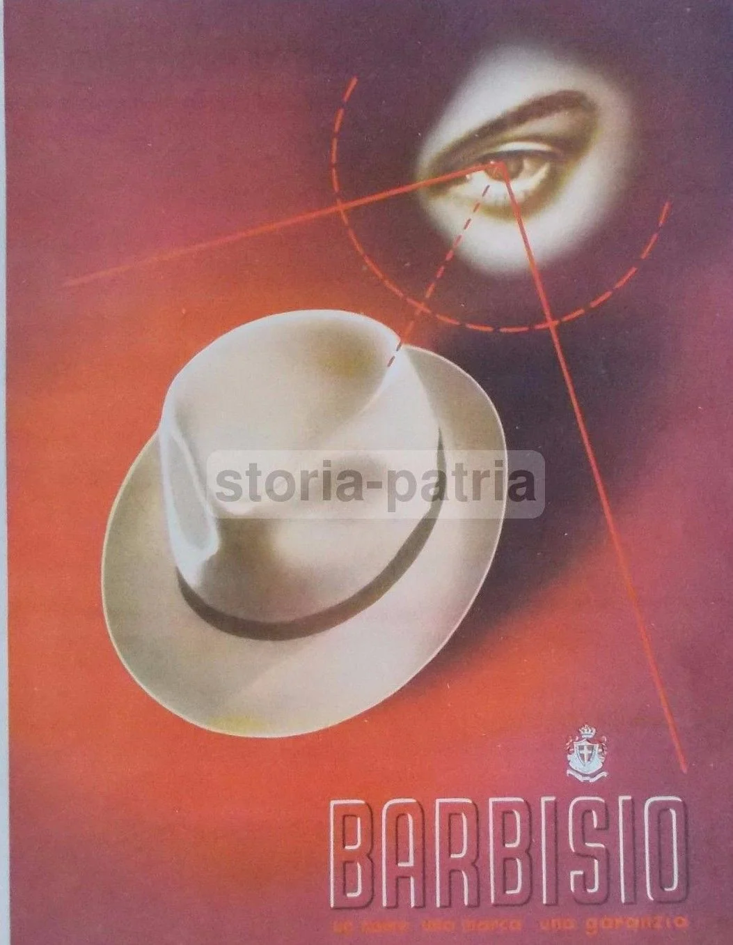 Vintage Barbisio Hats Advertisement, 1930s-1950s, Illustration