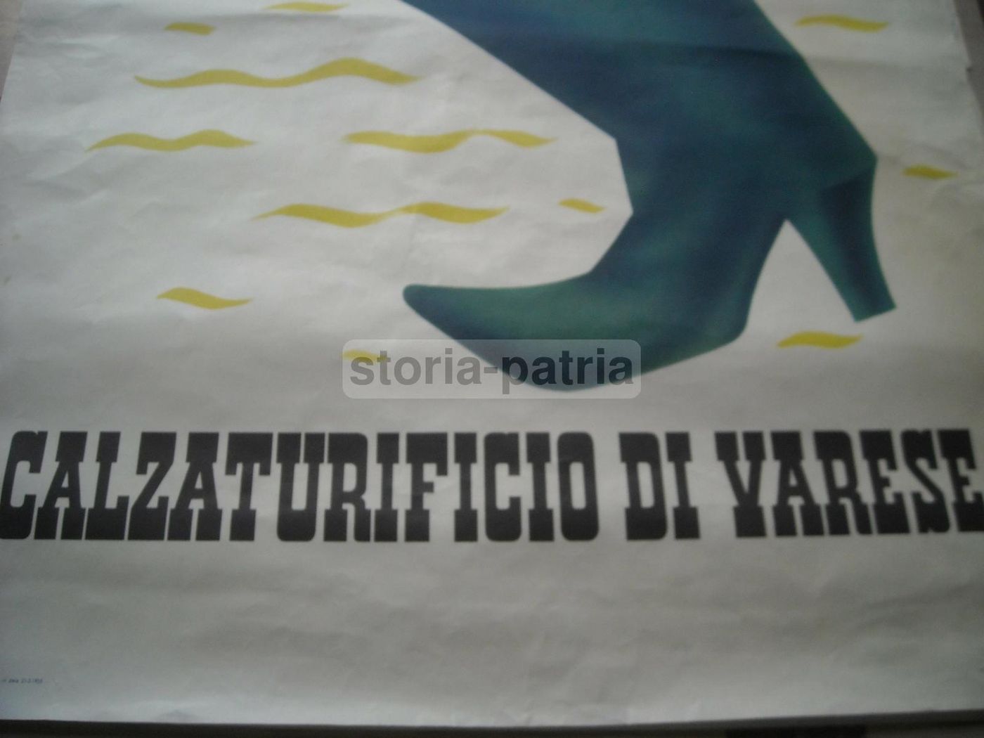 Manifesto Pubblicitario Calzaturificio Di Varese