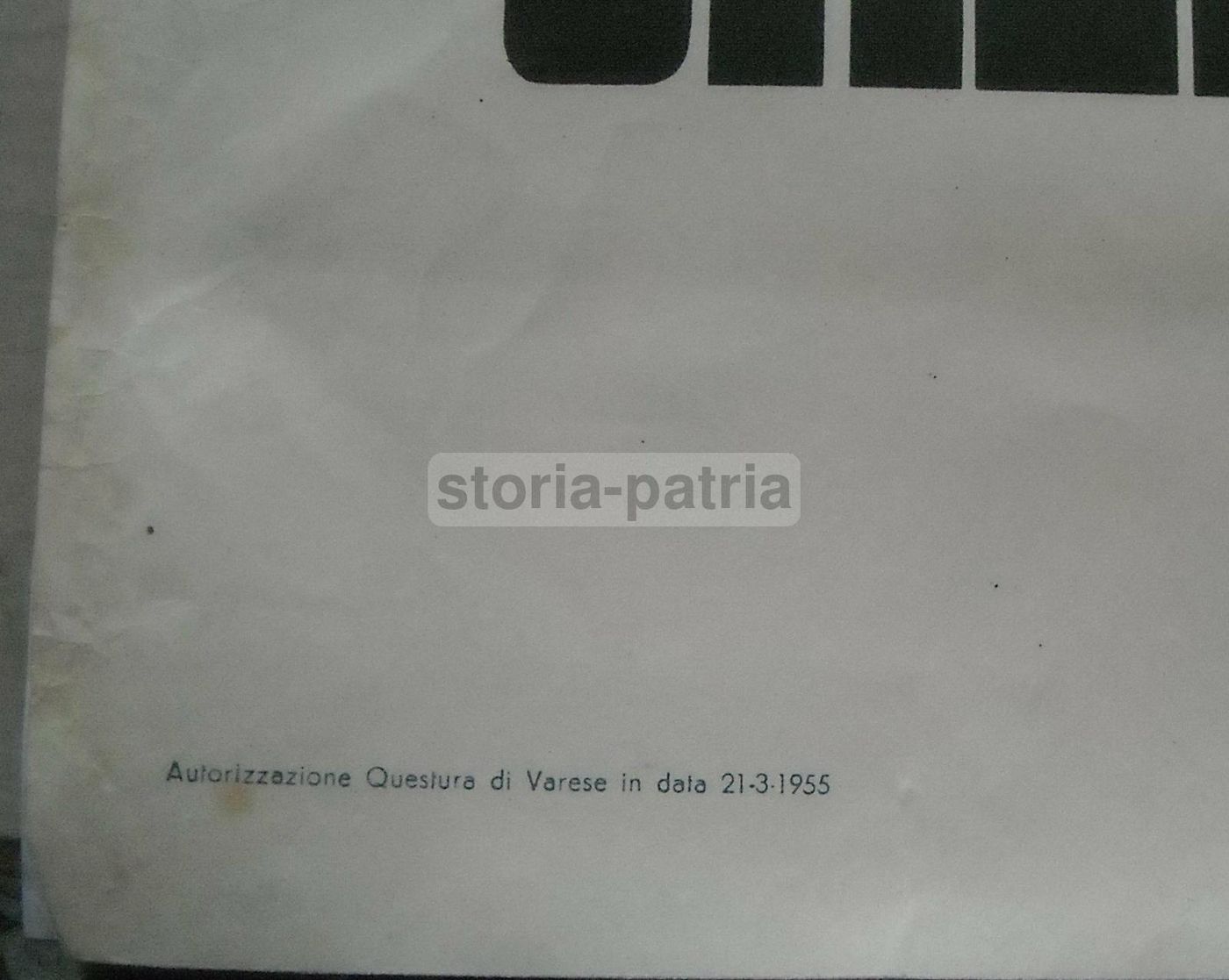 Manifesto Pubblicitario Calzaturificio Di Varese