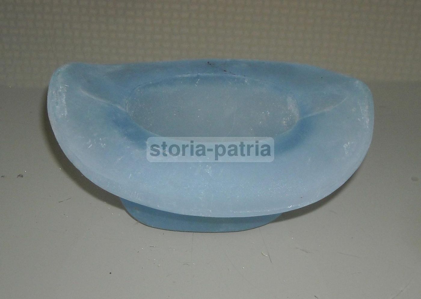 Cappello In Vetro Satinato Vintage Anni '70 Soprammobile Collezione