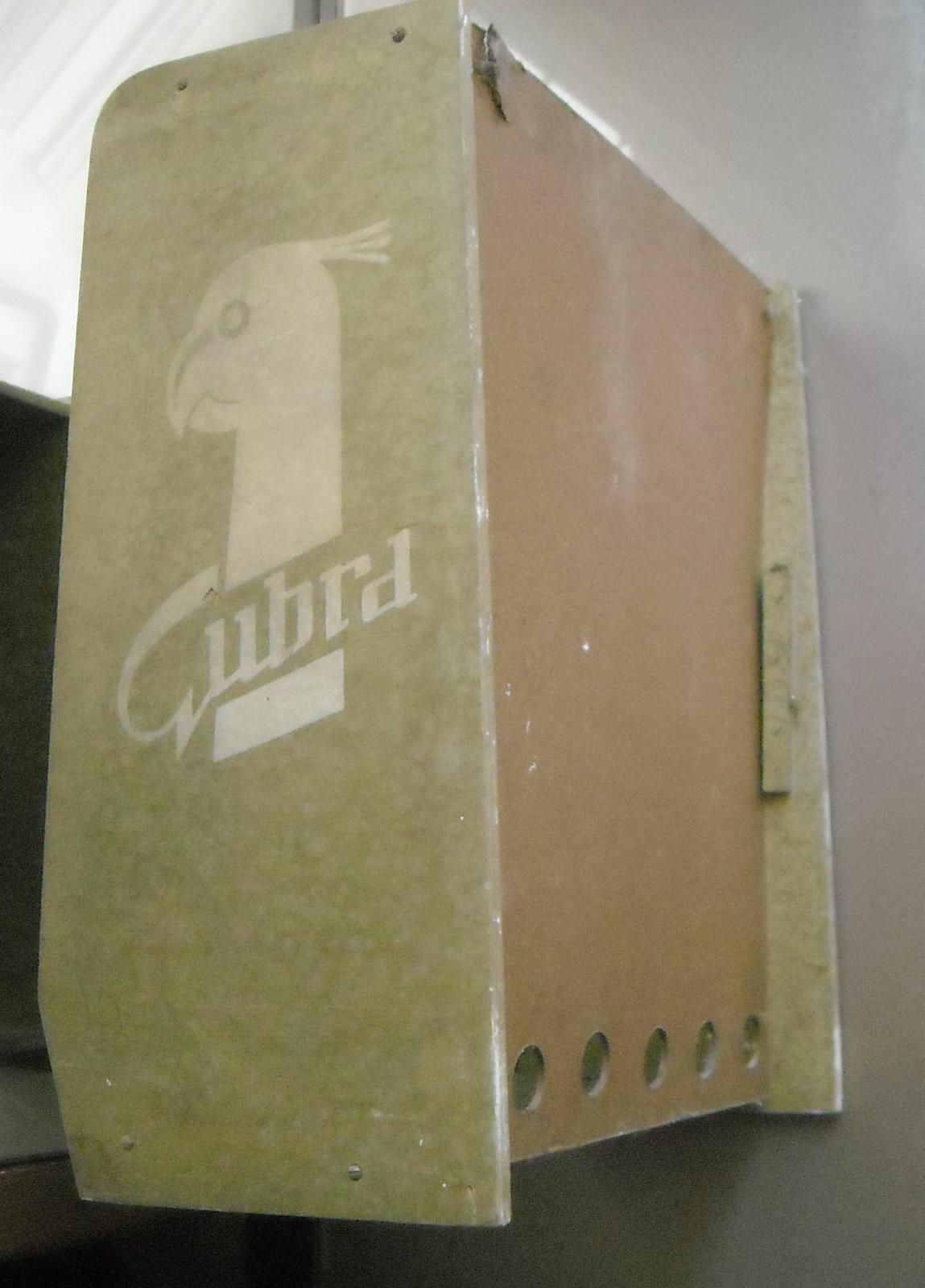 Espositore Pubblicitario Gubra Vintage Anni '40 '60 Cera Scarpe