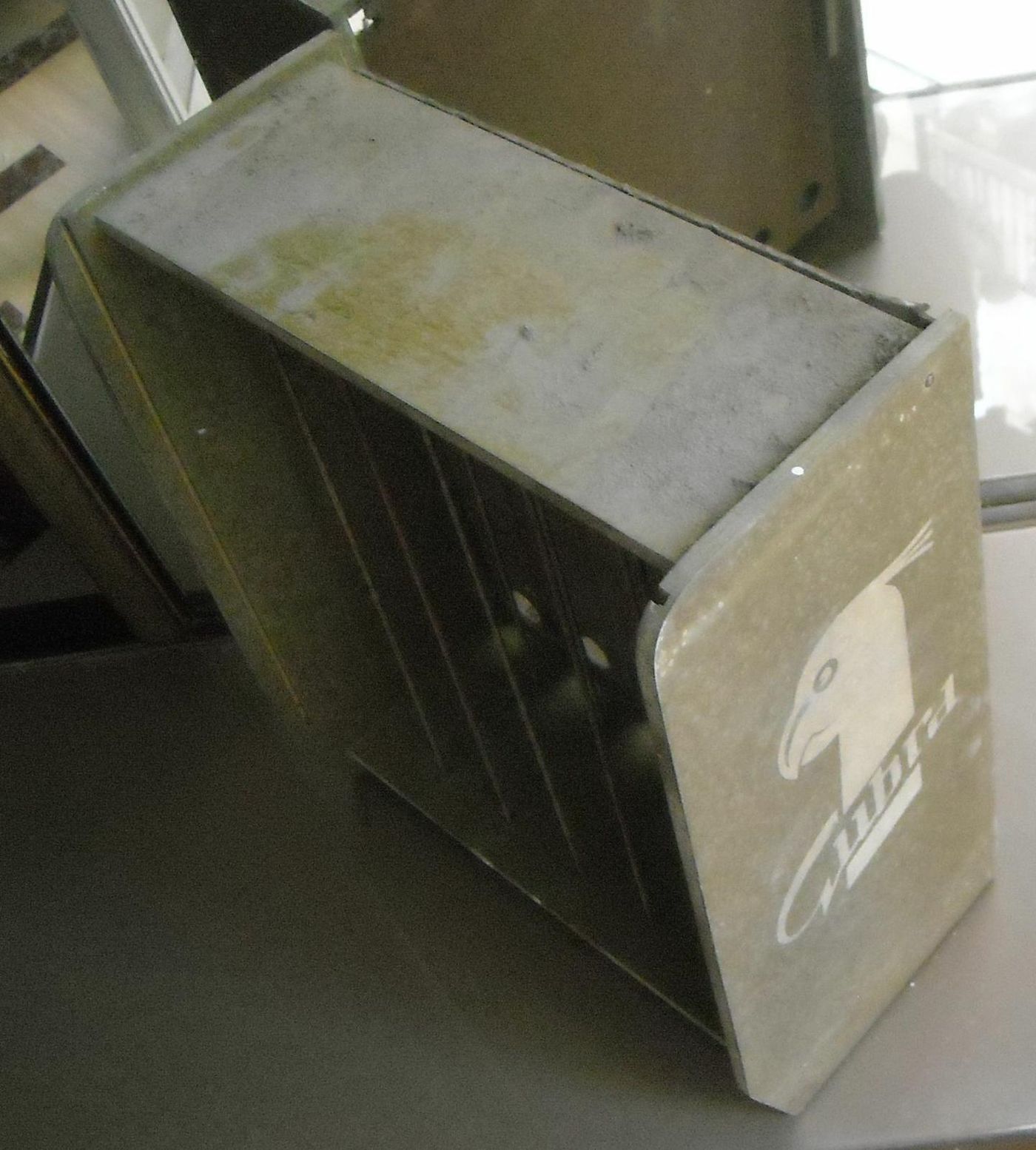 Espositore Pubblicitario Gubra, Cera Per Calzature, Anni 1940 1960
