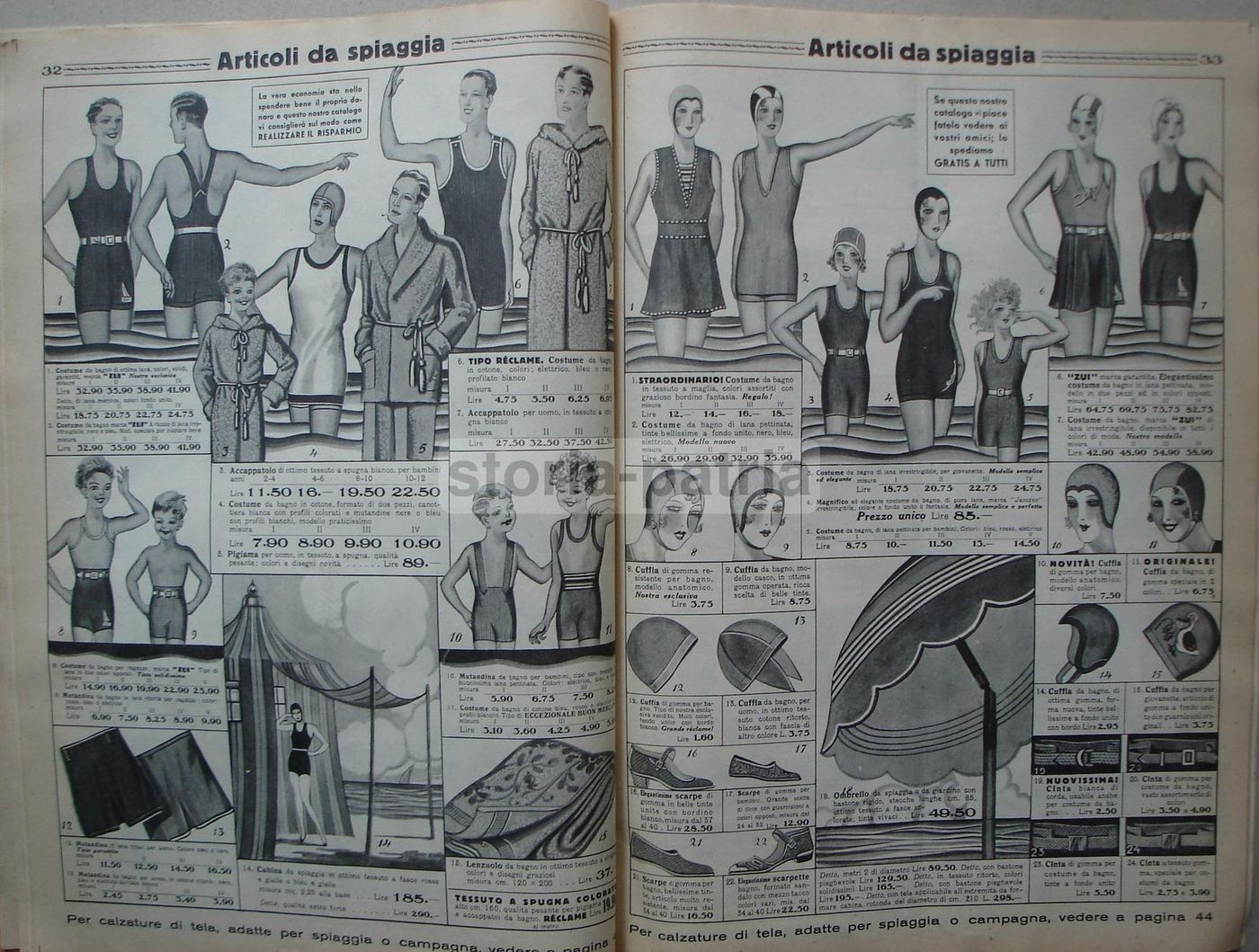 Catalogo Zingone Roma Primavera Estate 1932: Moda, Giocattoli E Arredi