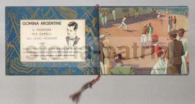 Calendarietto Profumato Ortensia Valli: In Crociera, 1935