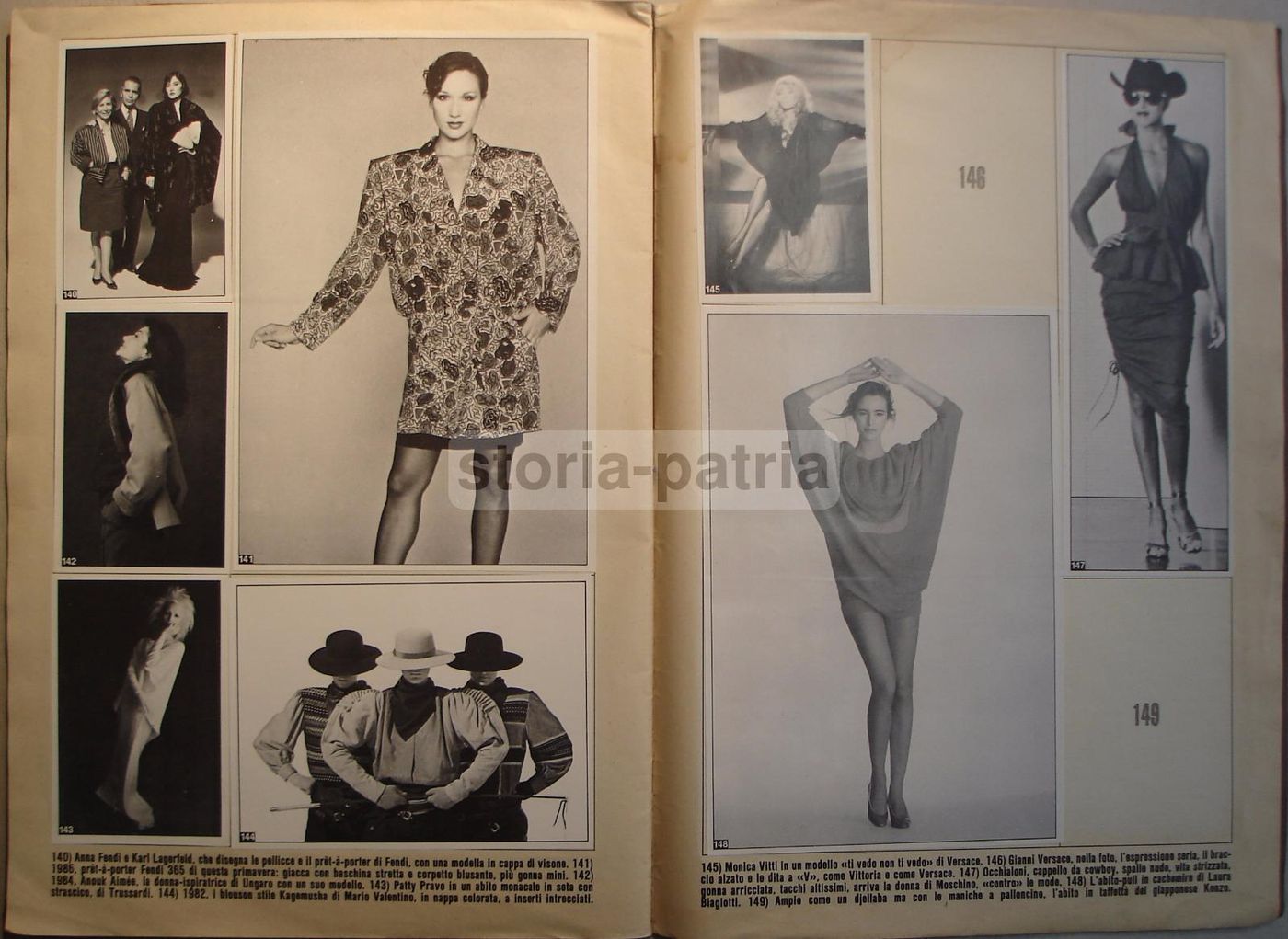 Album Figurine Amica: 50 Anni Di Moda, 1986