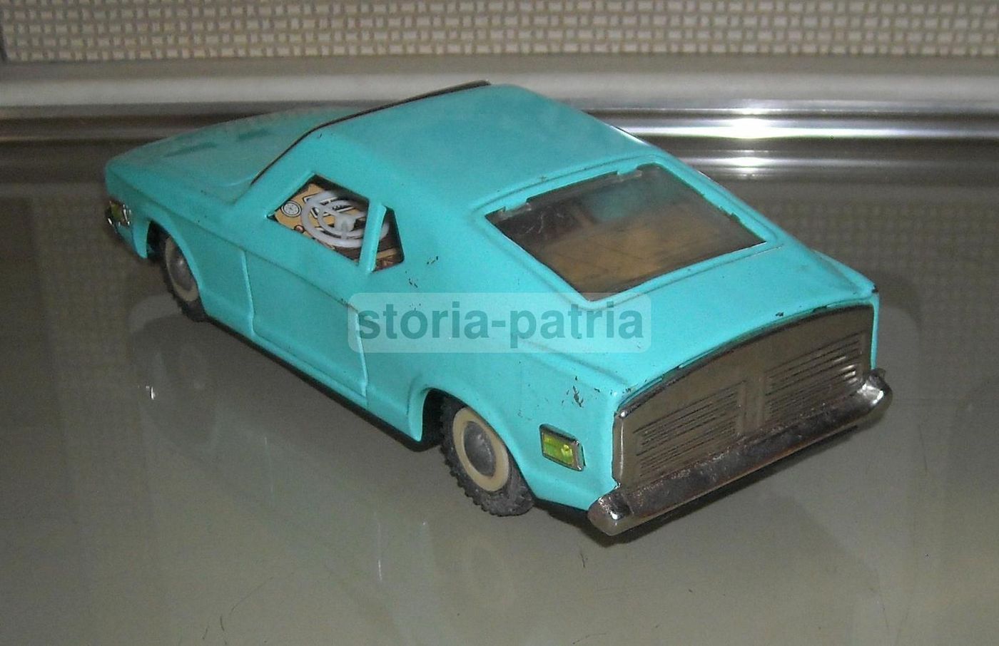 Automobilina d'Epoca In Latta Litografata, Anni '50