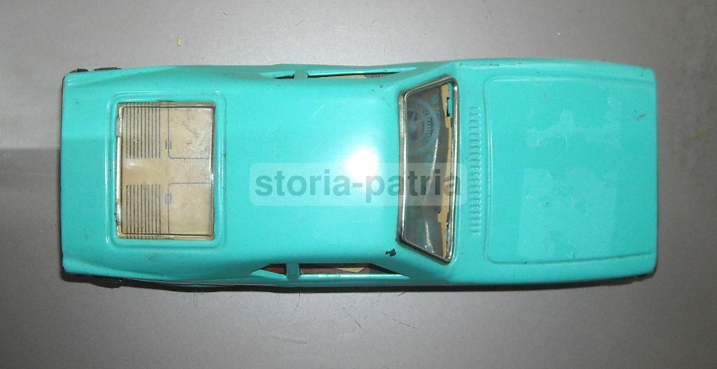 Automobilina d'Epoca In Latta Litografata, Anni '50