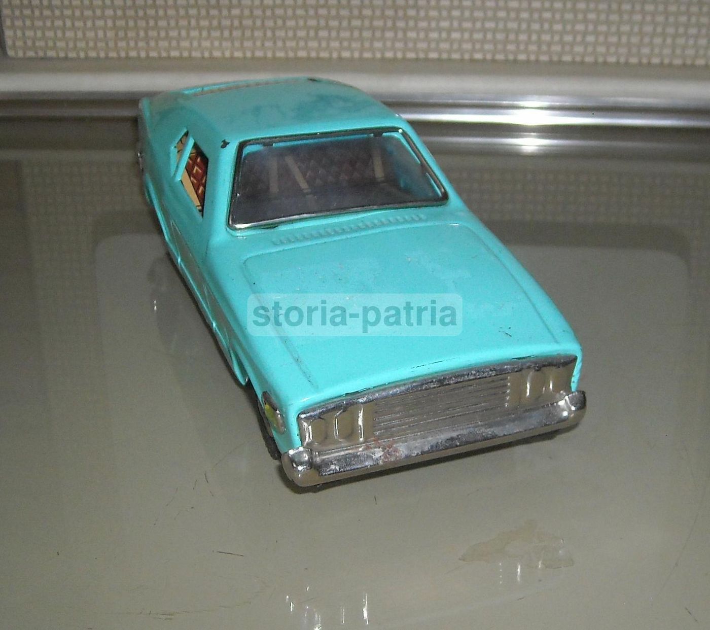 Automobilina d'Epoca In Latta Litografata, Anni '50