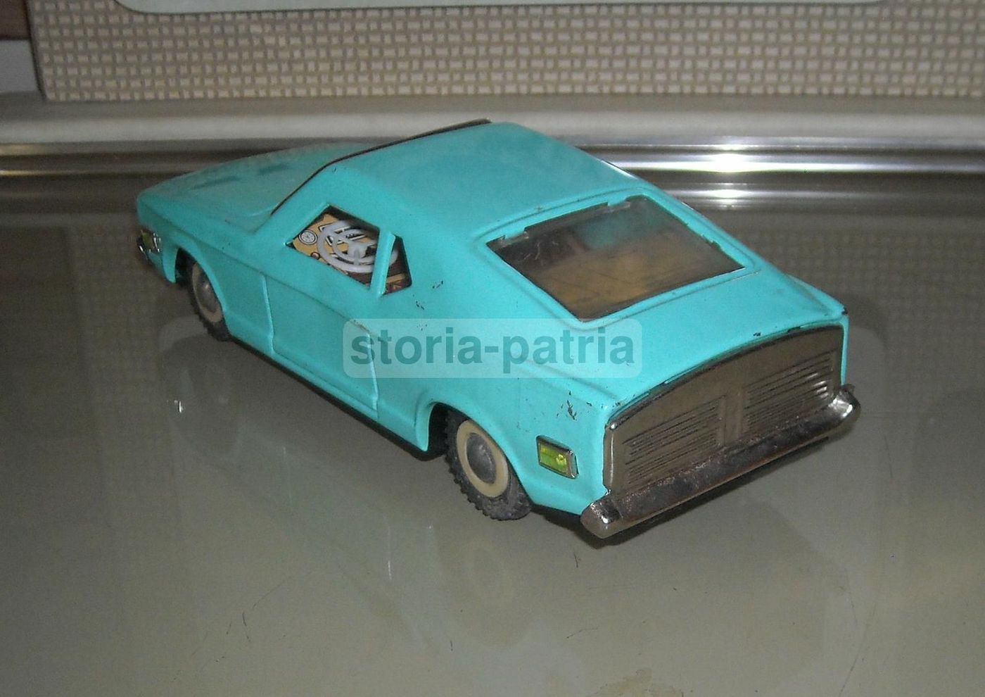 Automobilina d'Epoca In Latta Litografata, Anni '50