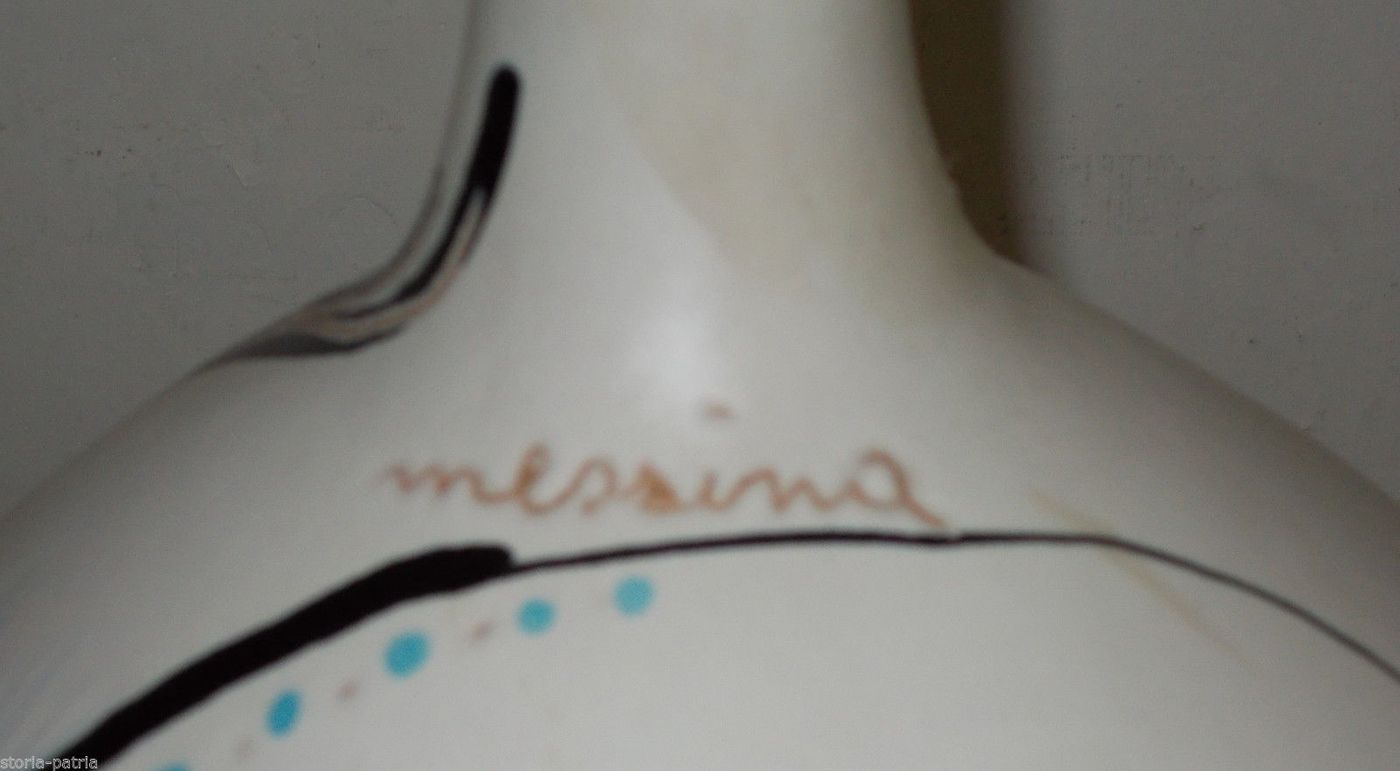 Vaso In Ceramica Artistica Messina, S. Stefano, Anni '70
