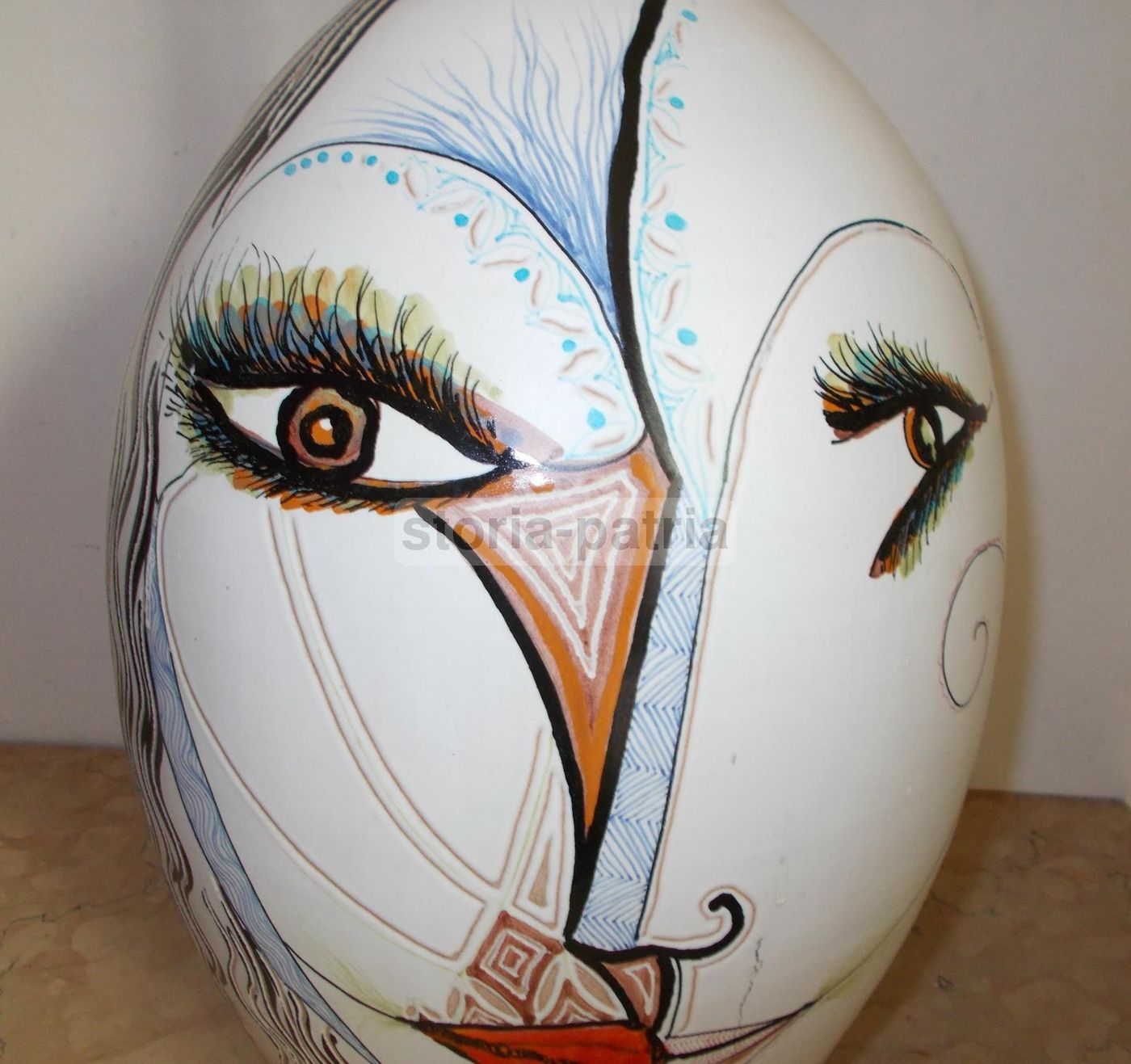 Vaso In Ceramica Artistica Messina, S. Stefano, Anni '70
