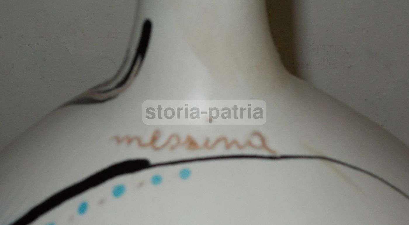Vaso In Ceramica Artistica Messina, S. Stefano, Anni '70