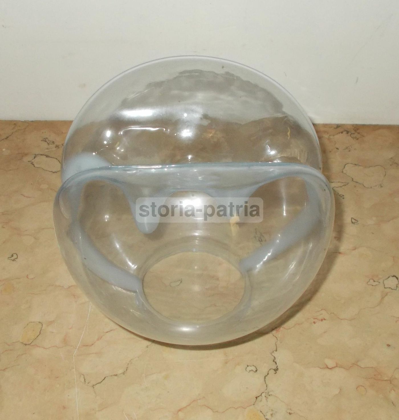 Coppa Per Lampada In Vetro, Design Italiano Anni '50