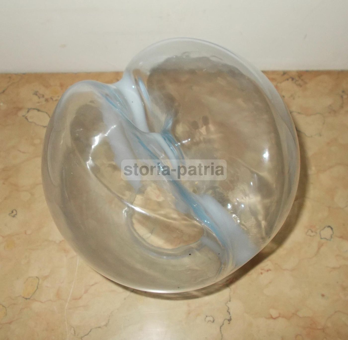 Coppa Per Lampada In Vetro, Design Italiano Anni '50