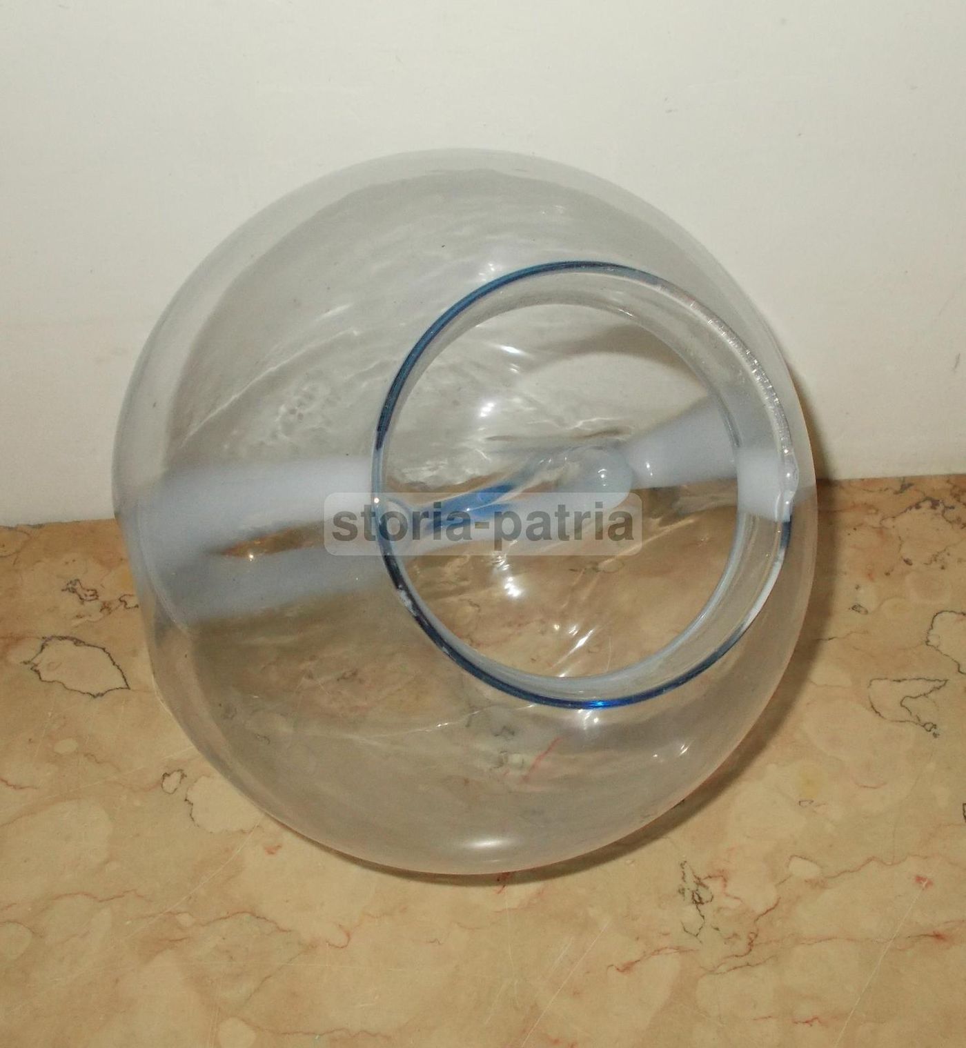 Coppa Per Lampada In Vetro, Design Italiano Anni '50