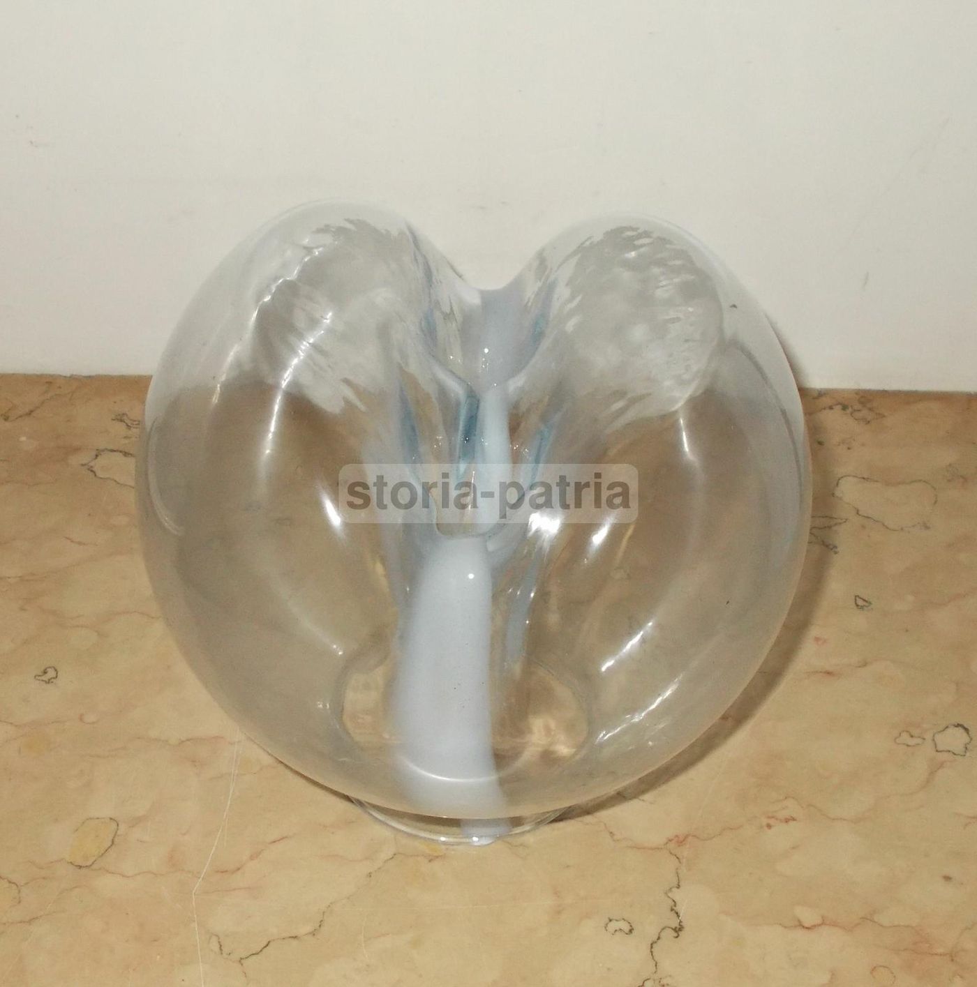 Coppa Per Lampada In Vetro, Design Italiano Anni '50