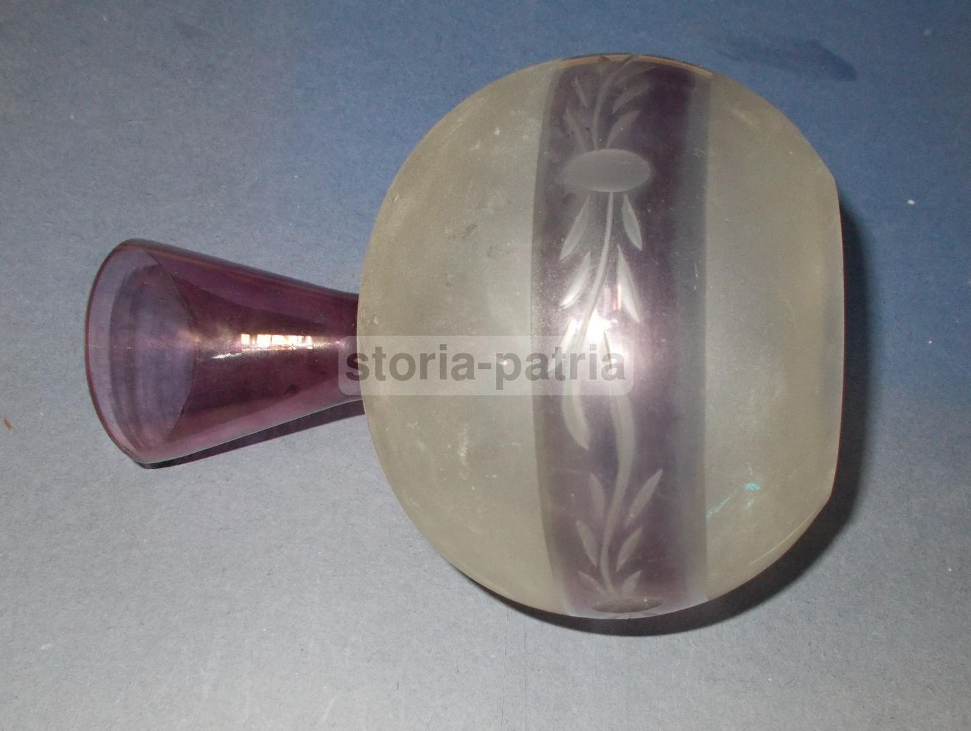 Coppa Vetro Per Lampada Vintage Anni 50 Design Italiano