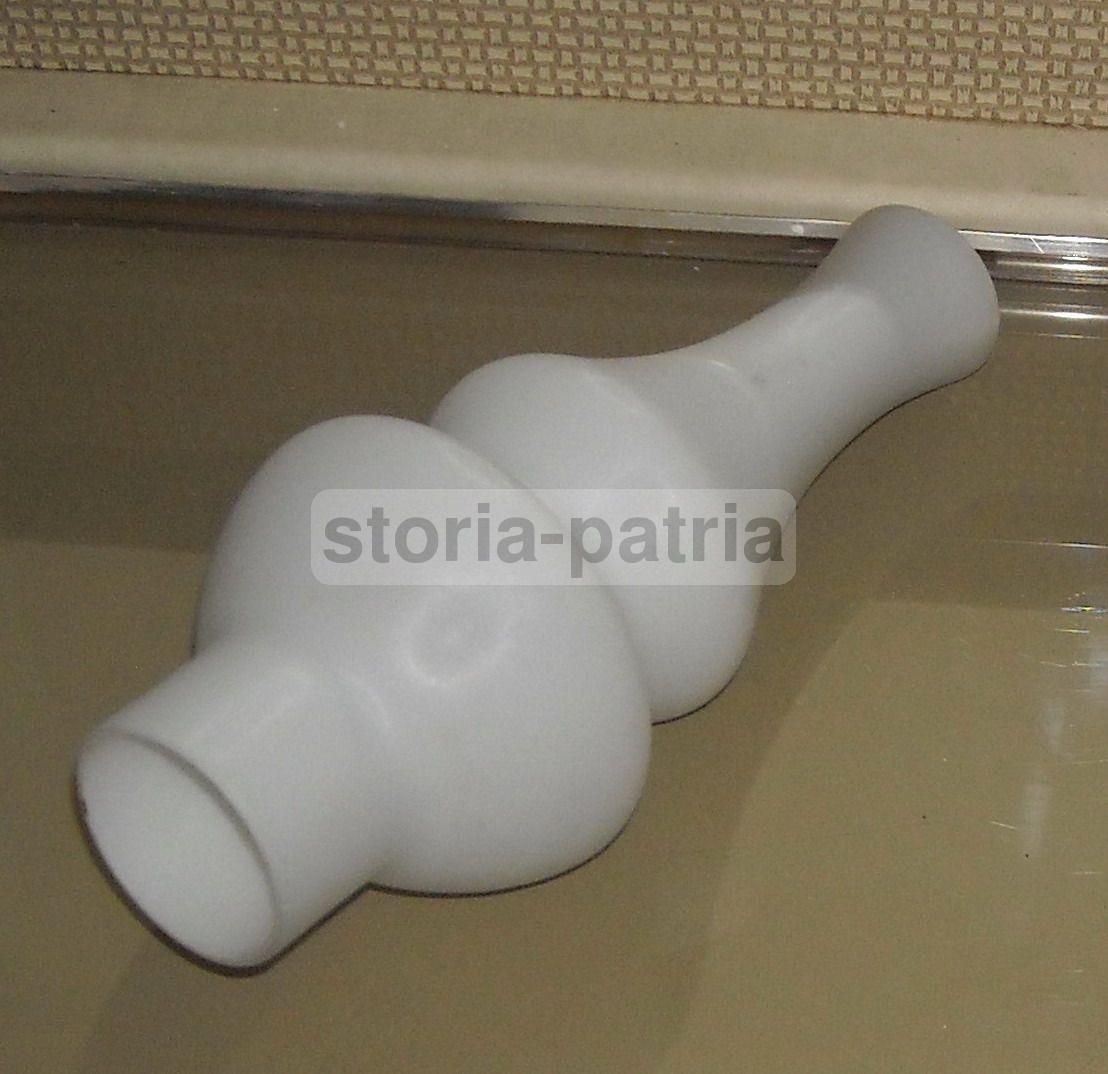 Coppa Vetro Per Lampada Vintage Anni '40 '60 Design Italiano