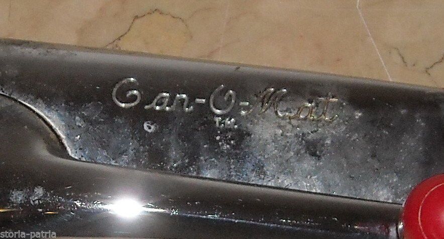 Apriscatole Vintage Americano Gan O Mat Design Anni 60 Cromato