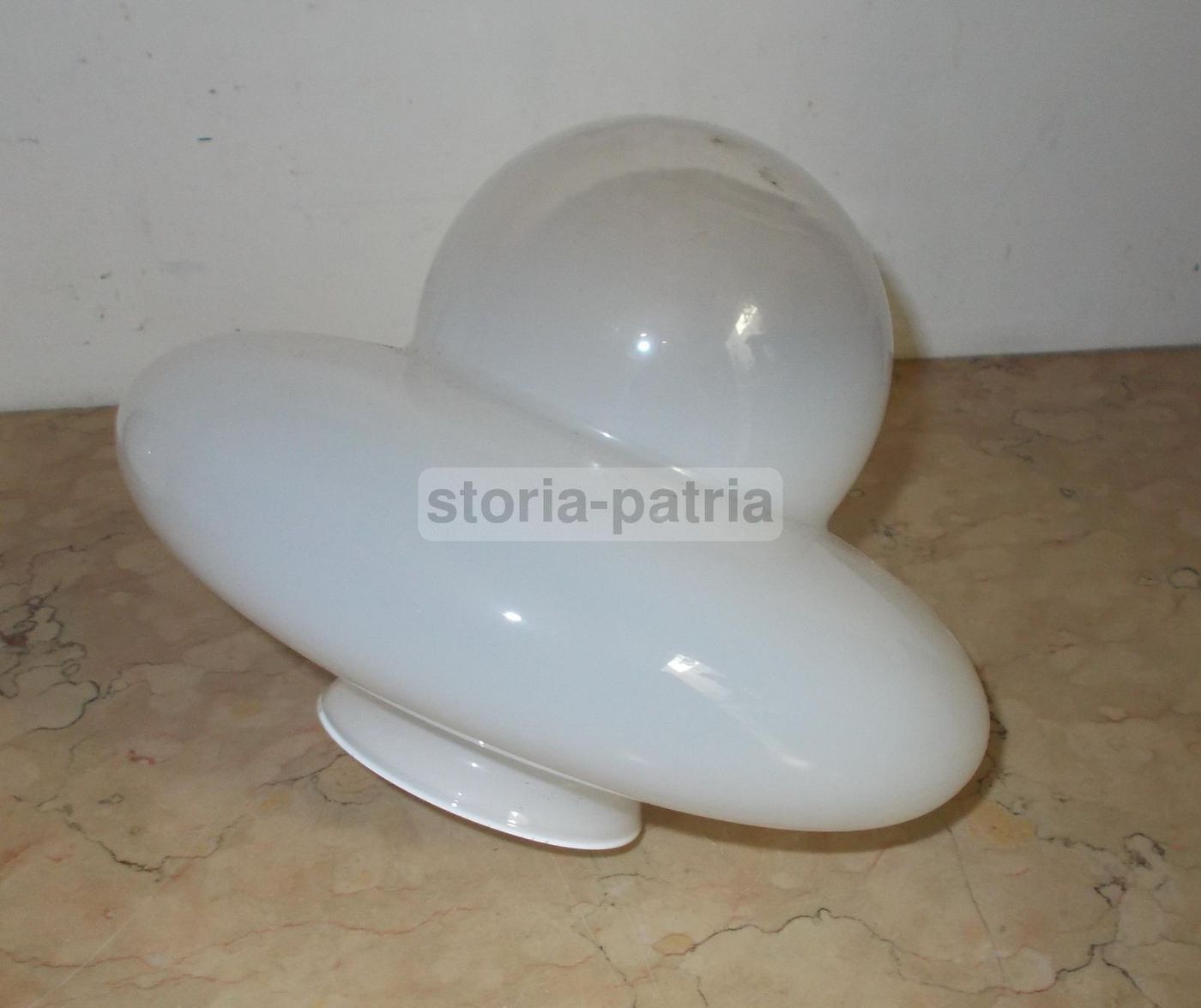 Coppa In Vetro Per Lampada Vintage Anni '50 '70 Murano
