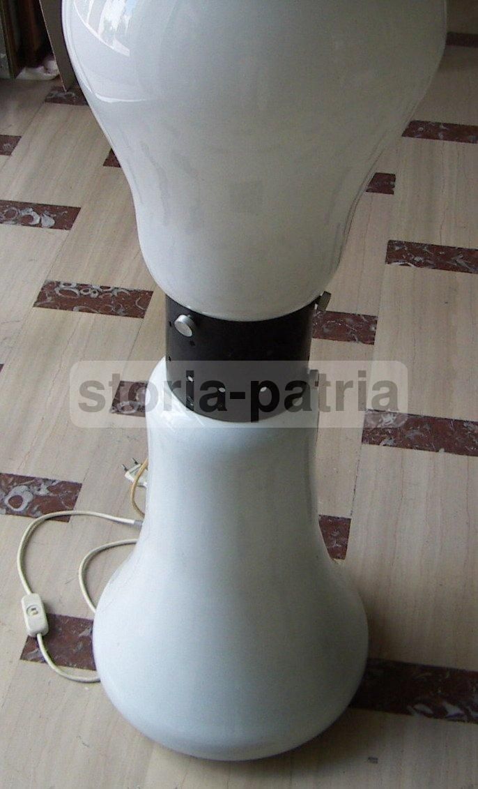 Lampada Da Pavimento In Vetro Di Murano Stile Carlo Nason Per Mazzega, Anni '70