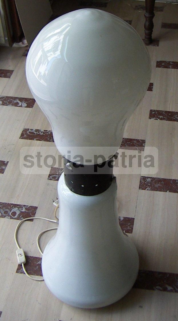 Lampada Da Pavimento In Vetro Di Murano Stile Carlo Nason Per Mazzega, Anni '70