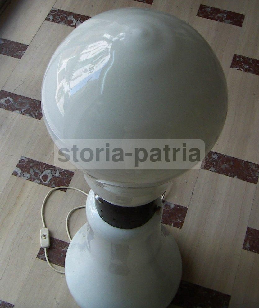 Lampada Da Pavimento In Vetro Di Murano Stile Carlo Nason Per Mazzega, Anni '70