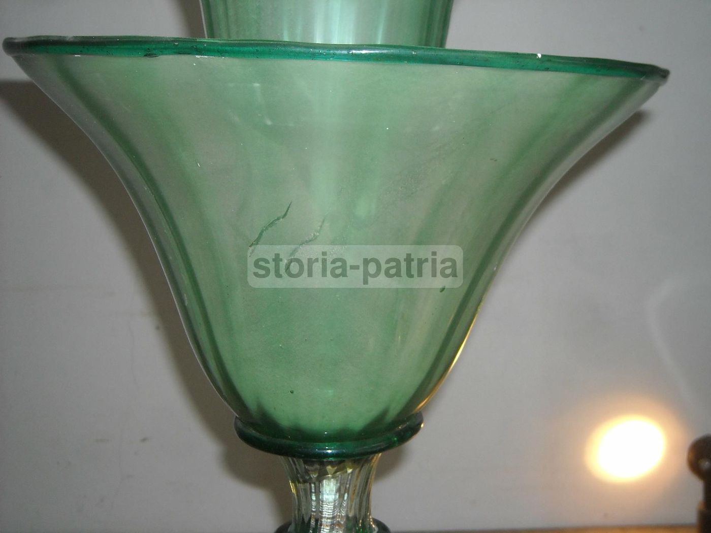 Lampada A Piantana In Vetro Di Murano, Stile Art Déco, Anni 1930 1950