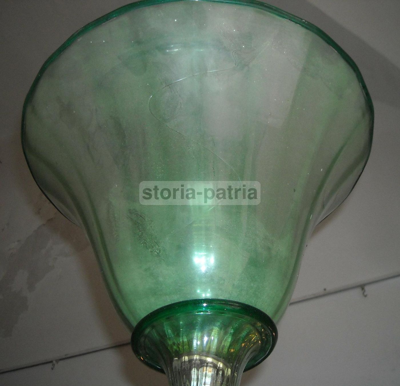 Lampada A Piantana In Vetro Di Murano, Stile Art Déco, Anni 1930 1950