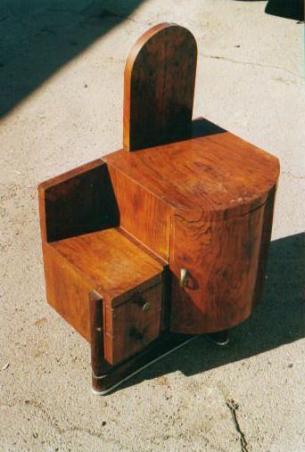 Coppia Di Comodini Art Déco Angelo Busnelli, Anni '30 '40
