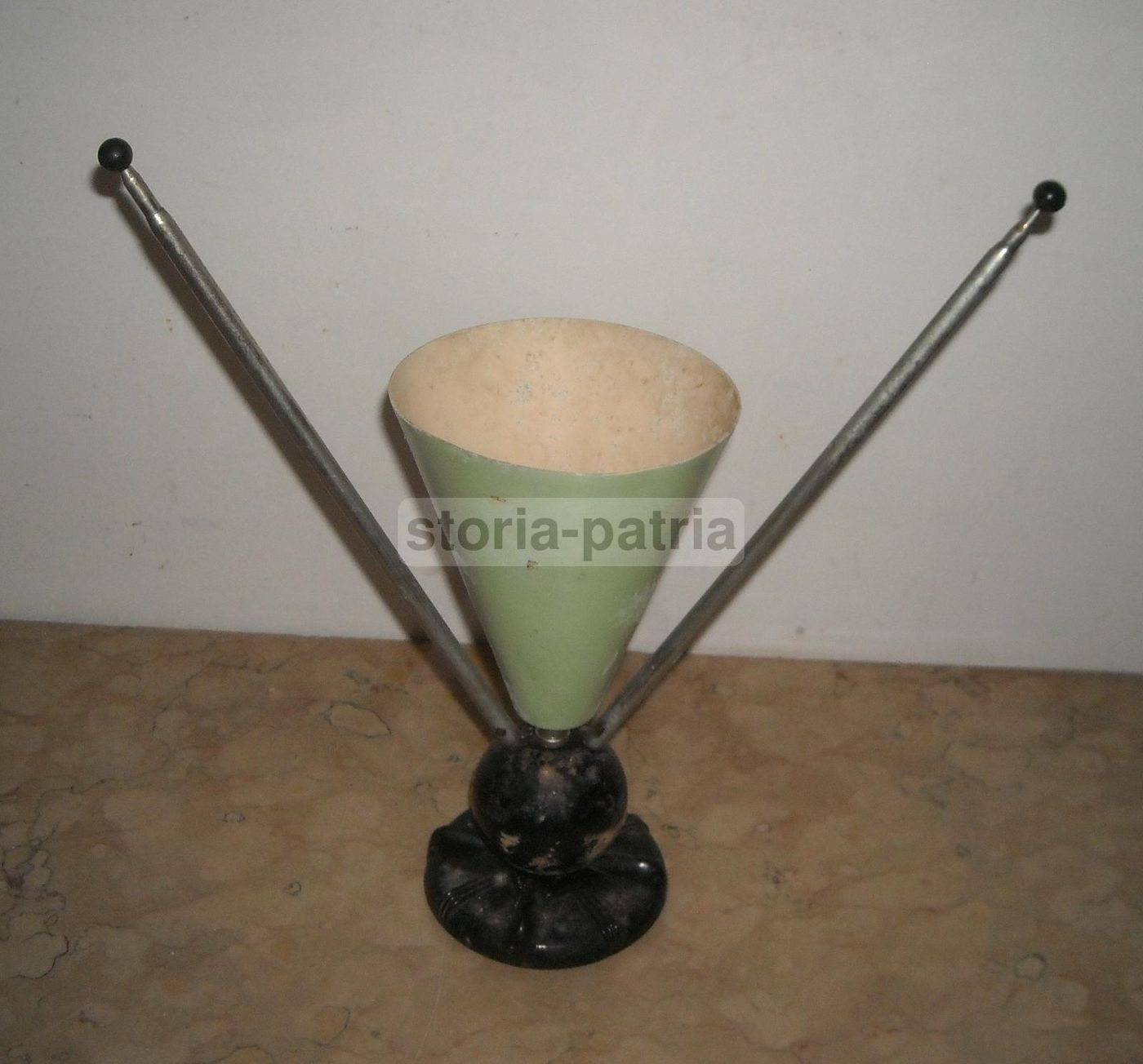 Lampada Vintage Con Antenne Radio TV Anni 50 60 Design Italiano