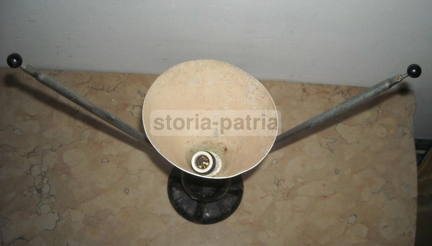 Lampada Vintage Con Antenne Radio TV Anni 50 60 Design Italiano