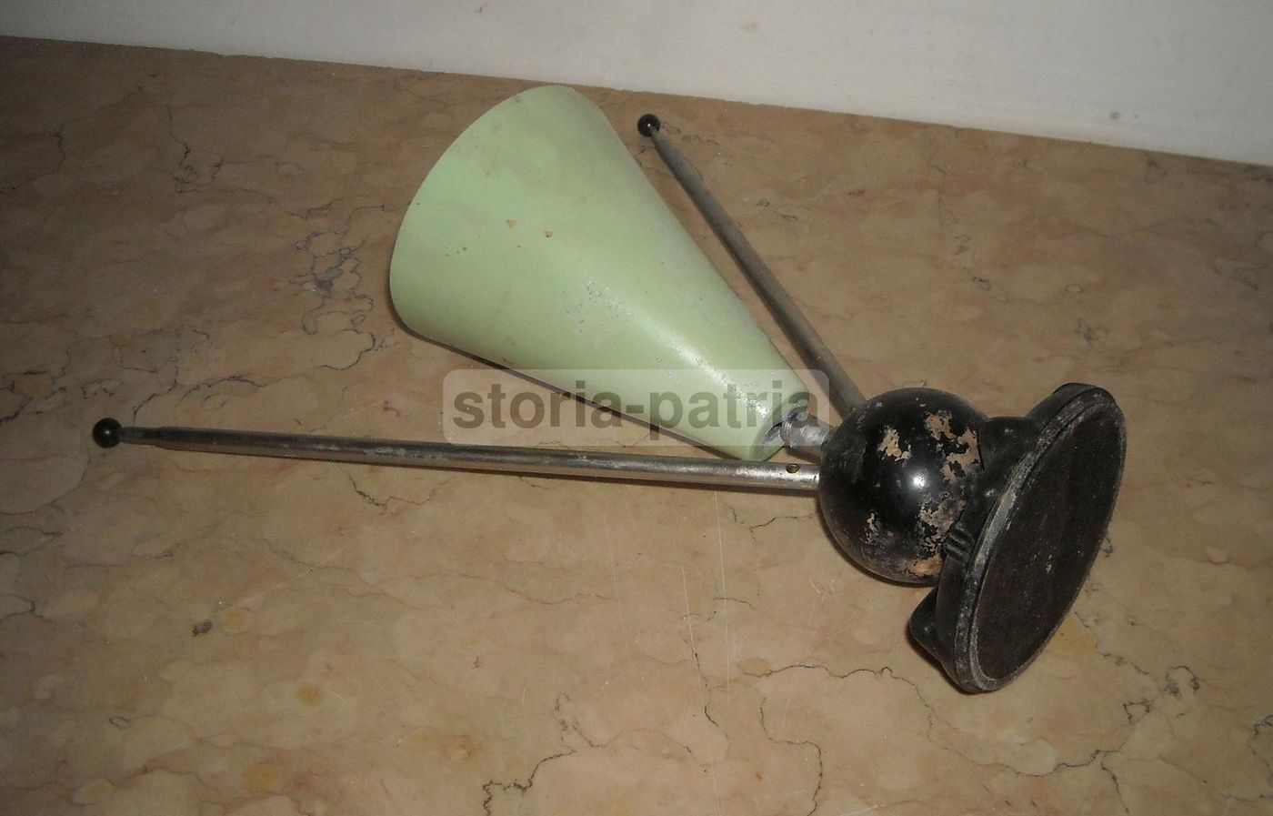 Lampada Vintage Con Antenne Radio TV Anni 50 60 Design Italiano