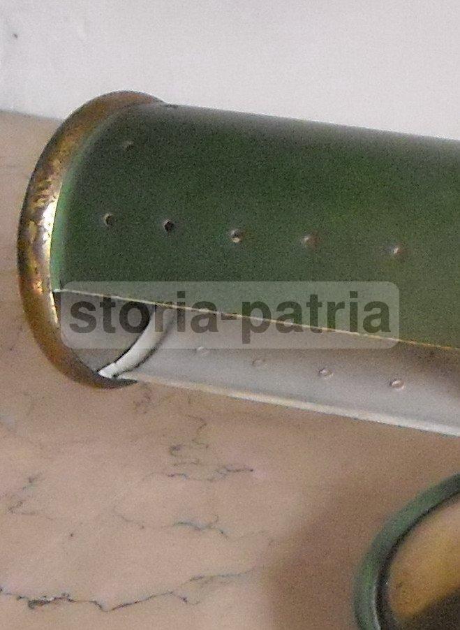Lampada Da Tavolo Vintage Anni '60 Design Italiano Metallo Verde