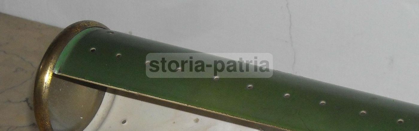 Lampada Da Tavolo Vintage Anni '60 Design Italiano Metallo Verde
