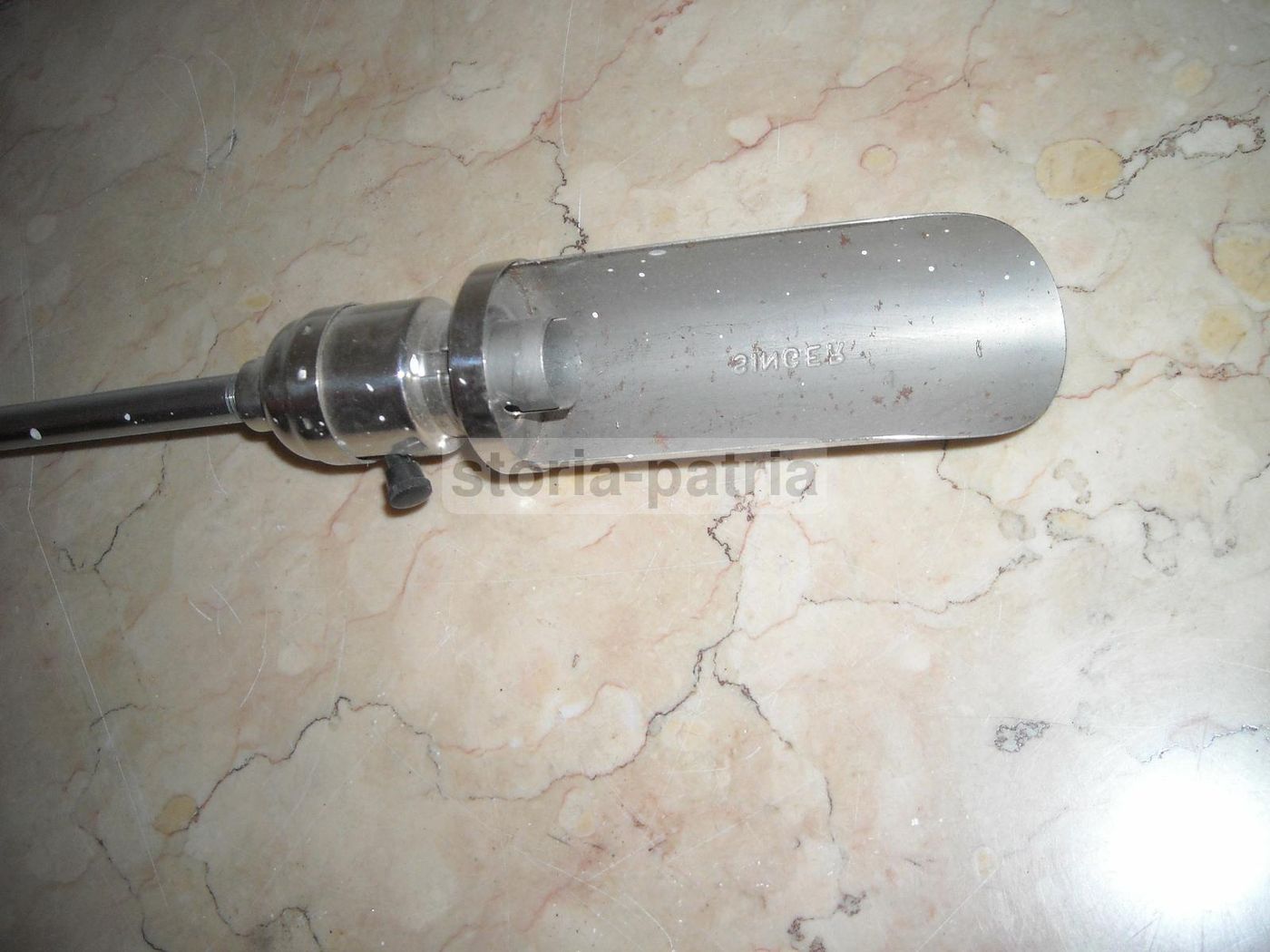 Lampada A Stelo Cromata, Anni 1950 1970, Design Italiano Da Collezione