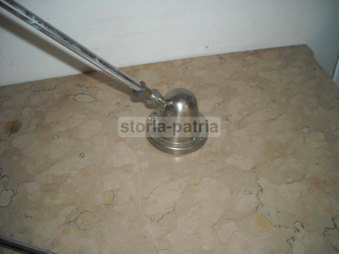 Lampada A Stelo Cromata, Anni 1950 1970, Design Italiano Da Collezione