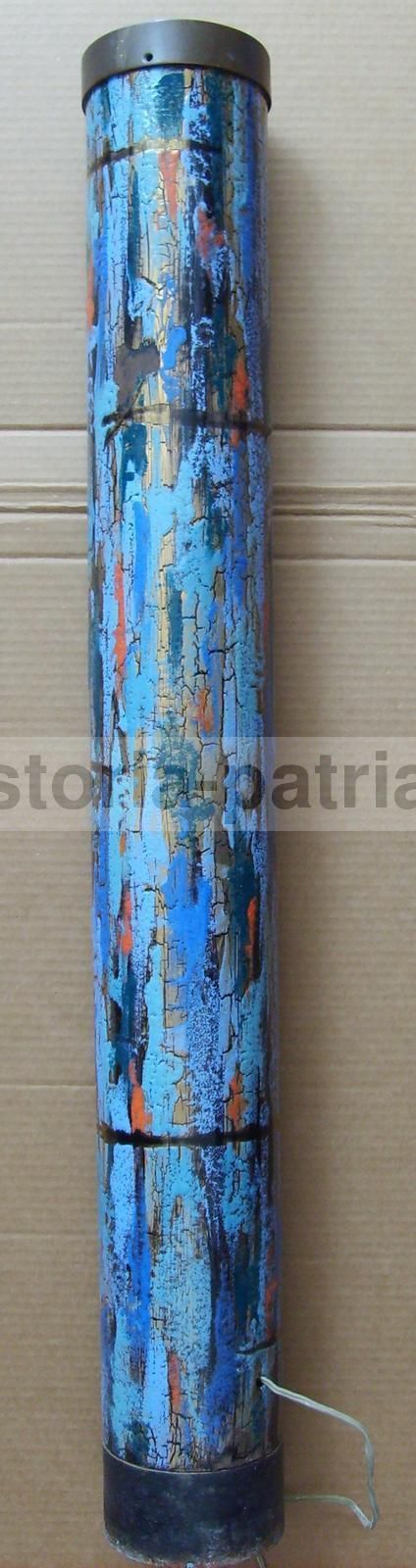 Lampada Da Pavimento In Rame Smaltato, Anni '60, Modernariato E Design