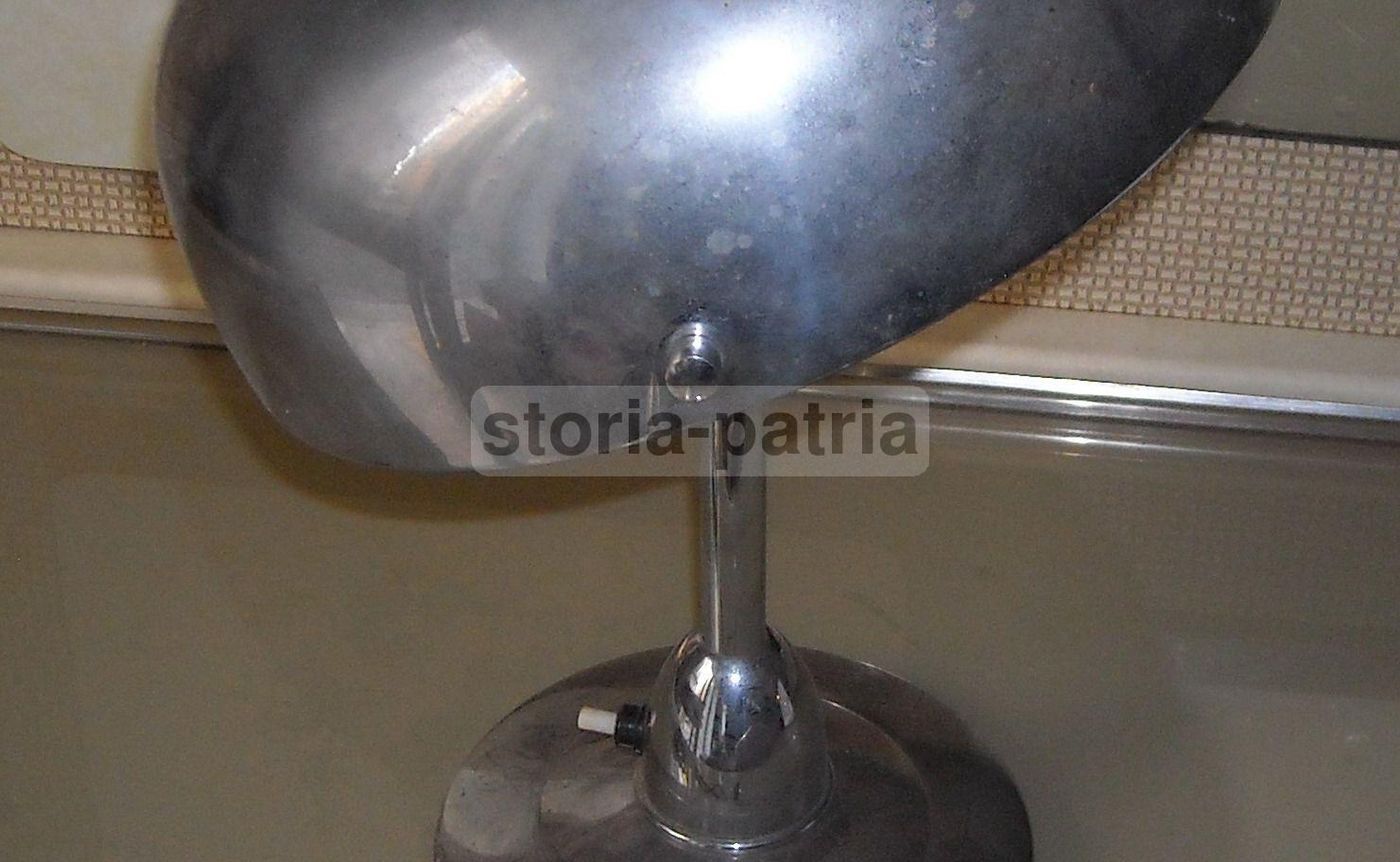 Lampada Da Scrivania Vintage Anni '50 Cromata Orientabile Modernariato