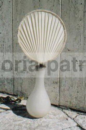 Lampada Da Tavolo Mister Luna Beppe Vida Vetro Anni 70