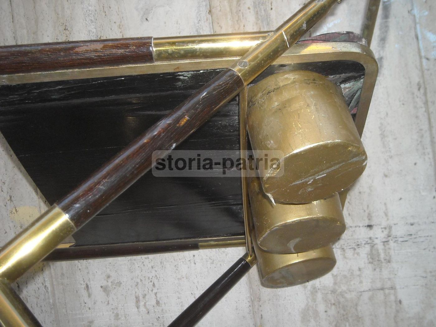 Carrello Portavivande Anni 50 Con Vassoio Removibile E Ruote