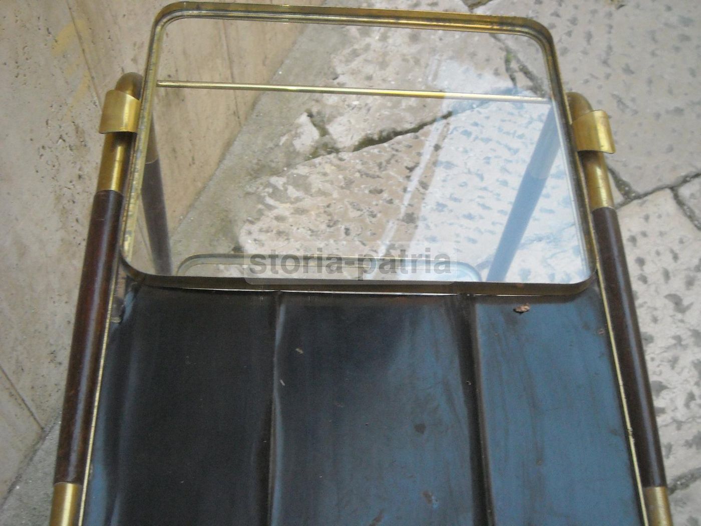 Carrello Portavivande Anni 50 Con Vassoio Removibile E Ruote
