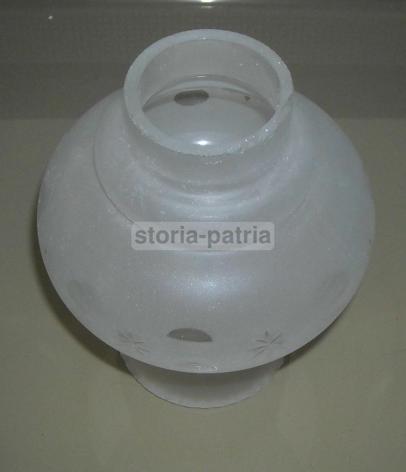 Coppa In Vetro Satinato Per Lampada O Lampadario, Anni '40 '60