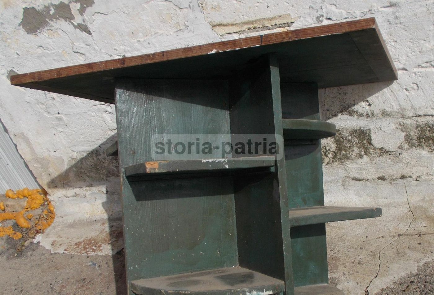 Tavolinetto In Legno Anni '30 '40 Stile Futurista